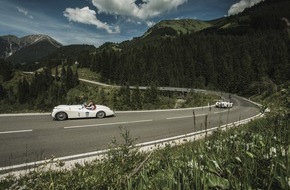 Lech Zürs Tourismus GmbH: Arlberg Classic Car Rally Lech: Prolog und Tiroler Schleife - VIDEO/BILD
