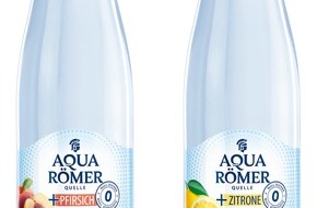 aquaR&ouml;mer GmbH & Co. KG: Aqua R&ouml;mer Quelle Plus: mehr Geschmack, keine Kalorien, 100% nat&uuml;rlich