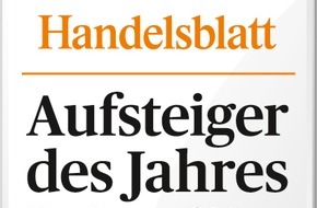 GO! Express & Logistics Deutschland GmbH: Handelsblatt kürt GO! zur Aufsteigermarke des Jahres 2020 / Ranking zur Kundenempfehlung - GO! auf Platz 1 der Paket- und Logistikdienstleister und auf Platz 6 der TOP-Aufsteiger