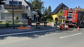 Feuerwehr Dortmund: FW-DO: Garagenbrand in Wickede