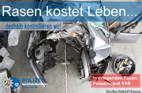 Kreispolizeibehörde Viersen: POL-VIE: Kreis Viersen: Geschwindigkeitskontrollen vom 15.10. - 21.10.2018