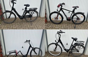 Kreispolizeibeh&ouml;rde Rhein-Kreis Neuss: POL-NE: Air-Tag f&uuml;hrt zu mutma&szlig;lichem Diebesgut: Wem geh&ouml;ren diese Fahrr&auml;der?