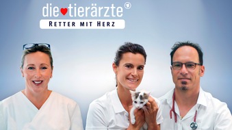 ARD Das Erste: Das Erste: "Die Tierärzte - Retter mit Herz": Geänderter Starttermin 
30 Folgen der neuen Dokutainment-Serie ab 20. Mai im Ersten