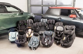 Touring Club Schweiz/Suisse/Svizzero - TCS: Test dei seggiolini per bambini 2025: criteri più severi, ma risultati nel complesso positivi