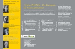 eurobuch.com: PHÖNIX 2020 - Der Kunstpreis für Nachwuchskünstler / Große Chance für Talente! / Bewerbungsfrist für den "PHÖNIX 2020" läuft - Mit 20.000 Euro dotierter Kunstpreis wird zum 12. Mal vergeben
