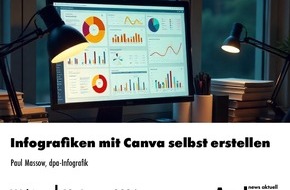 news aktuell Academy: Infografiken einfach gestalten: Canva Pro für den Einsatz in Marketing & PR / Ein Webinar der news aktuell Academy