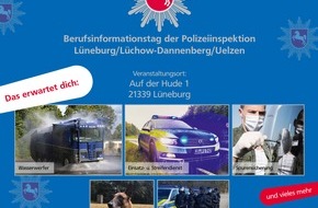 Polizeiinspektion Lüneburg/Lüchow-Dannenberg/Uelzen: POL-LG: ++ Lüneburg - Berufsinformationstag "Mein Weg zur Polizei 3.0" am Samstag, 22. April 2023 ++