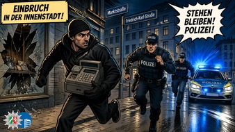 Polizeipr&auml;sidium Oberhausen: POL-OB: Einbruch in der Innenstadt - Tatverd&auml;chtiger vor Ort festgenommen