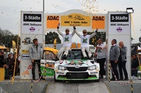 Skoda Auto Deutschland GmbH: SKODA AUTO Deutschland startet 2019 in der Deutschen Rallye-Meisterschaft (FOTO)