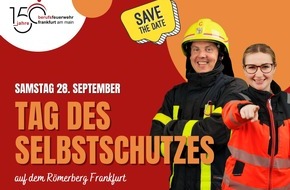 Feuerwehr Frankfurt am Main: FW-F: Tag des Selbstschutzes auf dem Römerberg