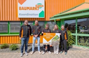 Globus Fachmärkte GmbH & Co. KG: Globus Baumarkt Baumpflanzaktion: 15 Azubis treffen auf 2.000 Bäume