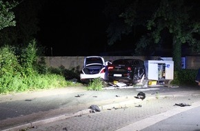 Kreispolizeibehörde Borken: POL-BOR: Bocholt - Viele Haushalte nach Verkehrsunfall ohne Internet