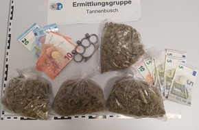Polizei Bonn: POL-BN: Erneute Drogenkontrollen in Bonn-Tannenbusch / Marihuana und Bargeld sichergestellt