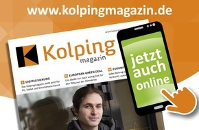 Kolping Deutschland gGmbH: Kolpingmagazin ist online