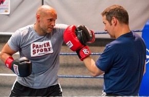 ProSieben: "Im Ring gibt's keine Freundschaft": Thorsten Legat beim ProSieben Promiboxen / "Legat, für dich wird's dunkel": Trooper Da Don beim Promiboxen (FOTO)