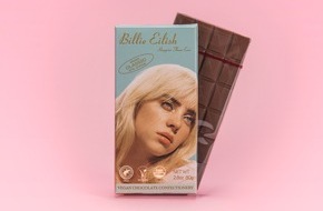 EcoFinia GmbH: Veganschokolade iChoc produziert Billie Eilish Edition / Limitierte "Happier Than Ever"-Auflage für ihre Fans