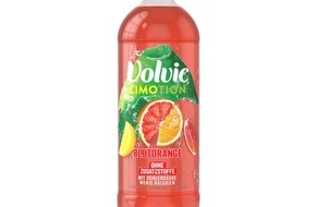 Danone DACH: Volvic Limotion lanciert neue Sorte "Blutorange"