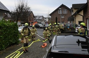 Feuerwehr Pulheim: FW Pulheim: Schmorbrand im Keller