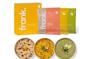 Frankjuice GmbH: frank. - Revolutionäres Fasten mit bio-zertifizierten, veganen und glutenfreien Trockenmahlzeiten