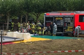Feuerwehr Bottrop: FW-BOT: Gefahrstoffeinsatz nach chemischer Reaktion im Krankenhaus