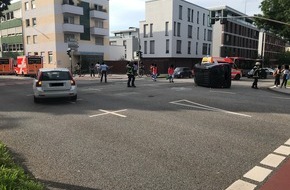 Polizeidirektion Trier: POL-PDTR: Trier-Süd. Verkehrsunfall mit mehreren leichtverletzten Personen in der Kaiserstraße