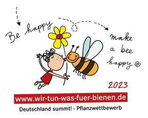 Registrierung zum Deutschland summt!- Pflanzwettbewerb 2023 ist freigeschaltet!
