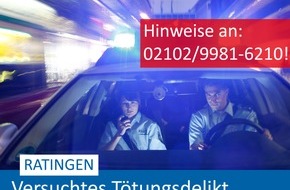 Polizei Mettmann: POL-ME: Polizeiliche Einsätze zum Jahreswechsel - vorläufige Silvester-Bilanz - eher ruhige Einsatzlage - doch dann ein versuchtes Tötungsdelikt