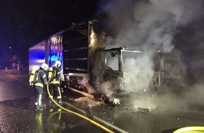 Feuerwehr Gelsenkirchen: FW-GE: Brennt LKW