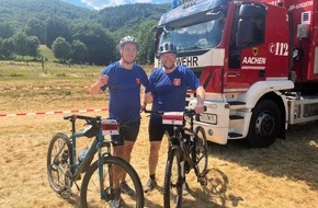 Feuerwehr Kleve: FW-KLE: Team Feuerwehr Kleve erfolgreich bei der Feuerwehr-Mountainbike-Meisterschaft in der Eifel