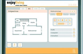 Enjoyliving AG: Innovative Home Automation an der Messe Bauen & Modernisieren 2005
