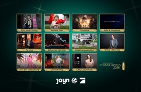 ProSiebenSat.1 Media SE: Herausragend! ProSiebenSat.1 feiert elf Nominierungen zum Deutschen Fernsehpreis 2026