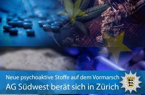 Landeskriminalamt Baden-Württemberg: LKA-BW: Tagung der internationalen "Arbeitsgruppe Südwest zur Bekämpfung des Rauschgifthandels" in Zürich