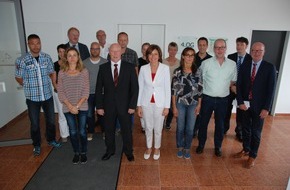 Polizeipräsidium Trier: POL-PPTR: Ministerpräsidentin Malu Dreyer besucht die Ermittlungsgruppe Einbruchdiebstahl