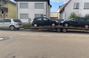 Polizeidirektion Neustadt/Weinstraße: POL-PDNW: Verkehrsunsicherer Autotransporter stillgelegt