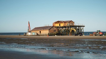 St. Peter-Ording: Abriss der alten Strandbar 54