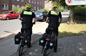 Polizeiinspektion Cuxhaven: POL-CUX: Polizei Cuxhaven nimmt neue E-Bikes in Betrieb
