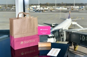 foodora GmbH: AirportNews: "Order and Pick-Up Service" von foodora am Flughafen München
