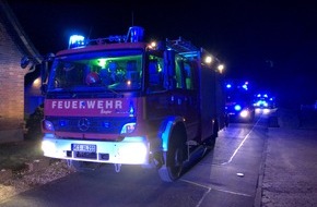 Freiwillige Feuerwehr Alpen: FW Alpen: Verdächtiger Rauch und Sturmschäden