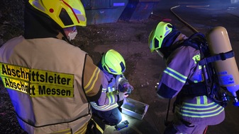 FW Dörentrup: Brand im Industriegebiet Dörentrup-Humfeld - Feuerwehr erneut im Großeinsatz