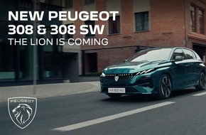 Peugeot Deutschland GmbH: Neue Kampagne PEUGEOT 308 & 308 SW: Jetzt kommt der L&ouml;we!