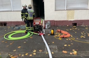Feuerwehr Dortmund: FW-DO: Feuer in Mitte Nord / Brand im einem Mehrfamilienhaus