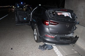 Polizei Münster: POL-MS: Vier Schwerverletzte nach Unfall auf der Autobahn 1
