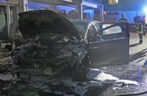 Polizei Mettmann: POL-ME: Hoher Sachschaden durch Fahrzeugbrand - Haan - 1901143