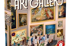 Piatnik: Presseinfo Piatnik | Das kunstvolle Familienspiel "Art Gallery" zeigt die prächtigsten Meisterwerke der Welt