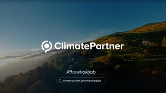 ClimatePartner GmbH: ClimatePartner zeigt mit Kampagne #thewholejob, wie ganzheitlicher Klimaschutz gelingt