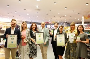 GREEN BRANDS Organisation: dm-Marken für ökologische Nachhaltigkeit und Engagement erneut als
GREEN BRANDS Germany ausgezeichnet