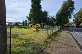 Feuerwehr Datteln: FW Datteln: Schwerer Verkehrsunfall auf der Castroper Straße