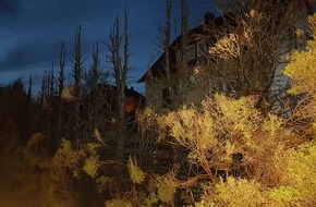 Polizeiinspektion Nienburg / Schaumburg: POL-NI: Brand einer Thuja-Hecke mit leichtem Gebäudeschaden an angrenzendem Zweifamilienhaus