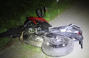 Polizei Rheinisch-Bergischer Kreis: POL-RBK: Overath - Motorradfahrer verletzt sich bei Alleinunfall schwer