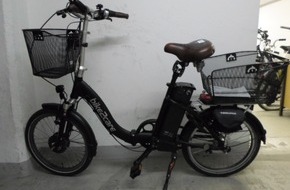 Polizeiinspektion Nienburg / Schaumburg: POL-NI: E-Bike/Klappfahrrad in Nienburg aufgefunden - Eigentümer gesucht